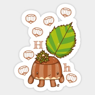 Hazelnut MS Sticker